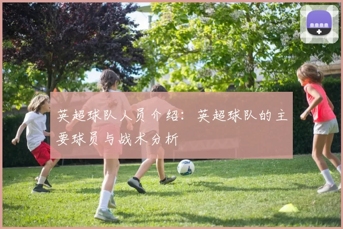 英超球队人员介绍：英超球队的主要球员与战术分析
